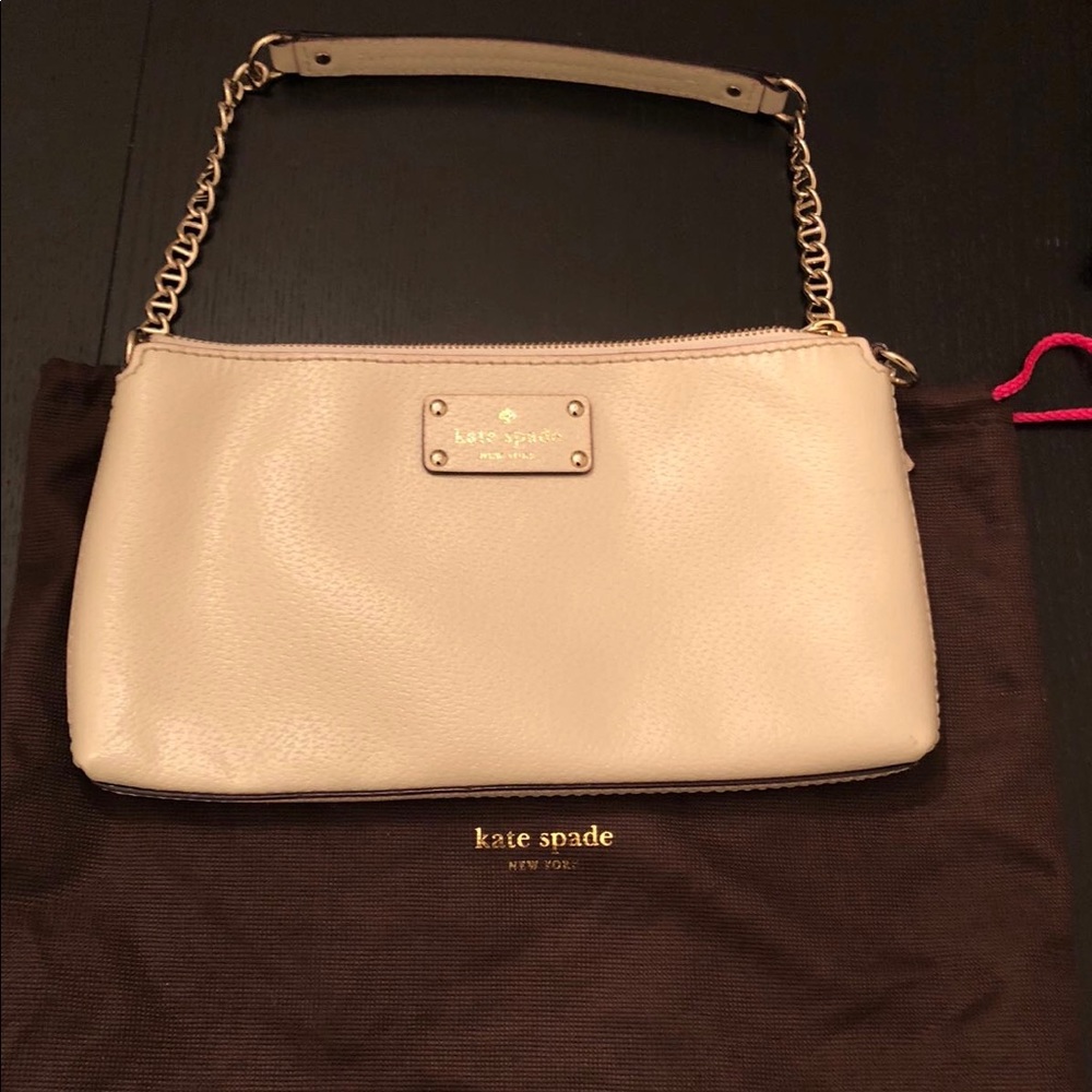 White Kate Spade Purse